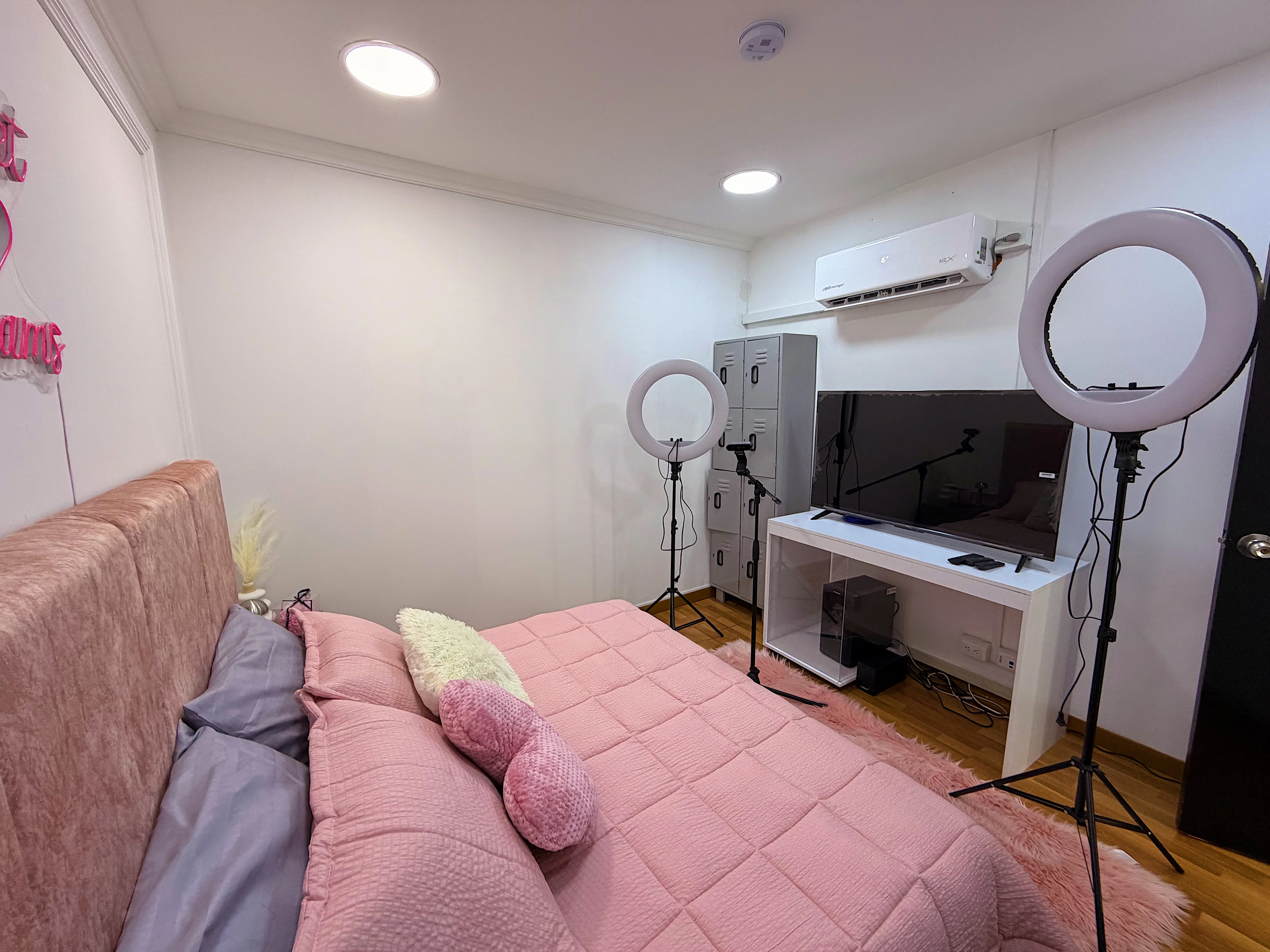 Espacio privado para creación de contenido en Opulence Studios